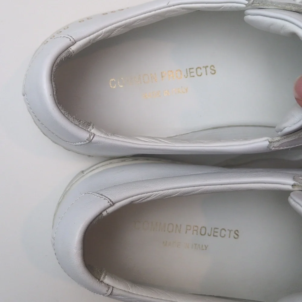 Common Projects Achilles Sneakers in White Leather Size EU 39 US Women's 9
